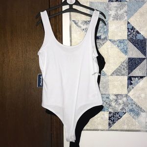2 Pack of Tank Top Bodysuits